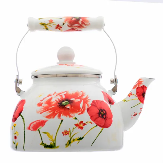 Nice Design Enamel Teapot with Handle