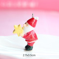 Custom made cheap resin santa claus charms