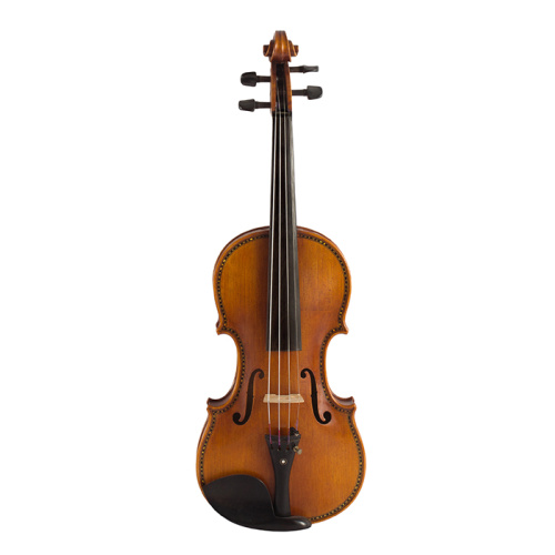 Handmade Advanced  Solid Nice Flamed Violin