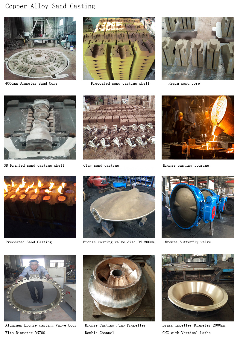 Aluminum sand casting foundry