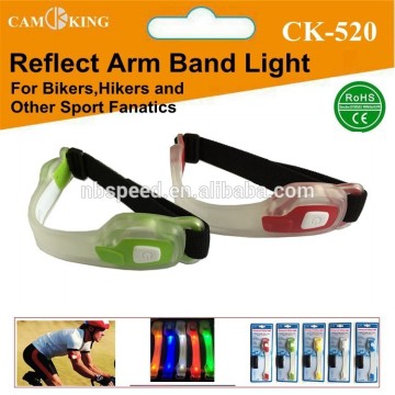 led light elastic arm band for bike