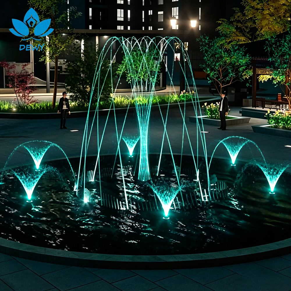 Rotating fountain