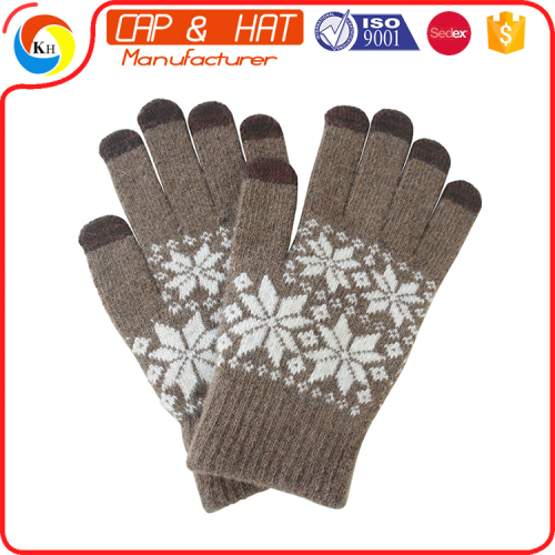 hight quality new gift touch screen glove smart touch gloves Customized Knitted Winter Touch Screen Glove