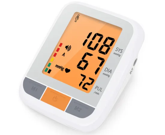 Arm good White high quality blood pressure monitor
