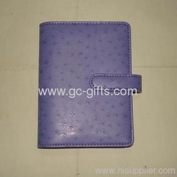 Organizer หนัง Pu สำหรับหน้าหลวมภายใน