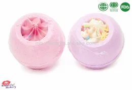 Essential oil bath fizzer bath bombs skin care bath gift set