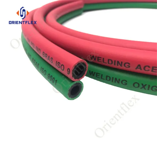 Rubber Lined Heavy Duty Oxy Acetylene Hose Grades, High Quality Rubber