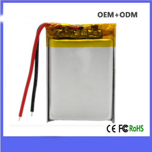 Batterie Li-ion polymère 3000mAh 3.7V Li-polymère avec PCM