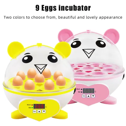 Huatuo Newest 9-Egg Capacity Incubator for Chicken Hatching