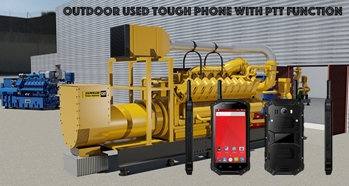 Outdoor Used Tough Phone with PTT Function