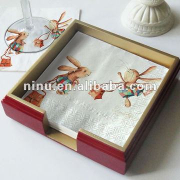 YLNL120_060 25*25/33*33 paper cocktail napkins,cotton cocktail napkins