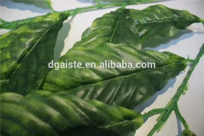 brand name artificial plants artificial leaf branch green leaf decor banyan leaf