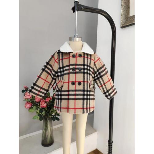 Comfortable and Warm Clothing Fashionable cropped girls' coat Supplier