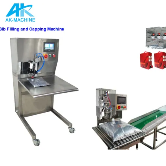 Fruit Juice Pouch Filling Packing Machine for 10L Aseptic Bag in Box Packaging