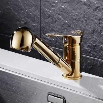 Hot Sale Single Lever Kitchen Faucet Mixer - Gold Kitchen Taps