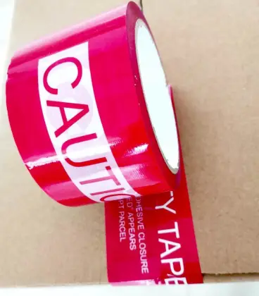 Caution warning tape PET meterial adhesive tape