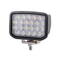 18W Construction Machinery Rectangular Work Lamp