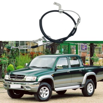 LUXESOEM Car Handbrake Cable Parking 46420-0K041 Brake Line CABLE ASSY Hilux Vigo Rear RH 2WD 2000-2004