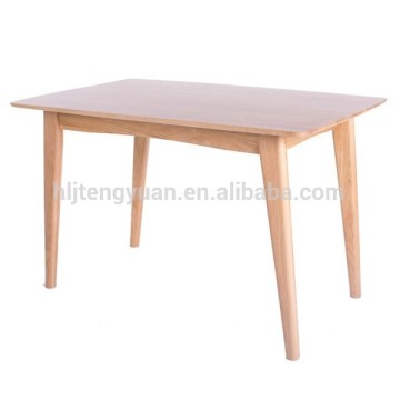 North American Solid Oak Wood Dining Table