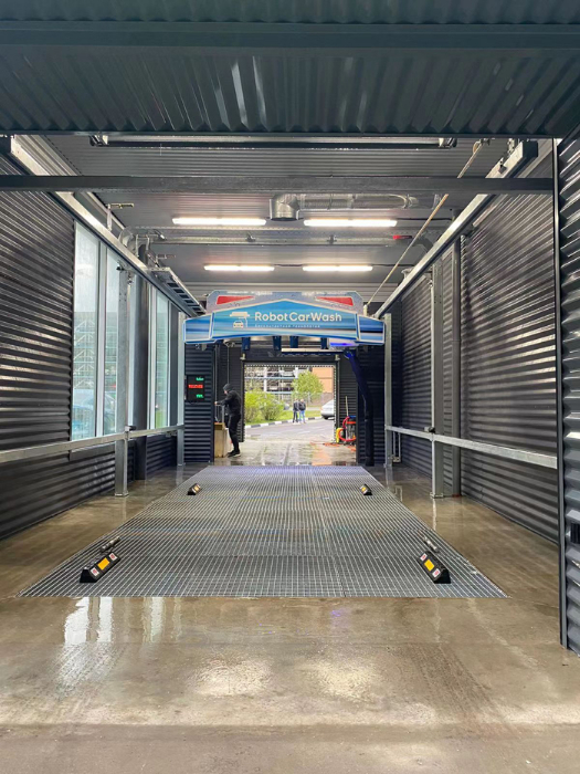 automatic tunnel touchless car wash system