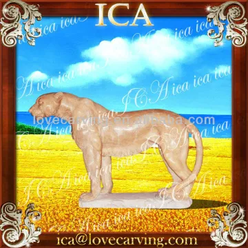 Garden deco natural stone animal carving