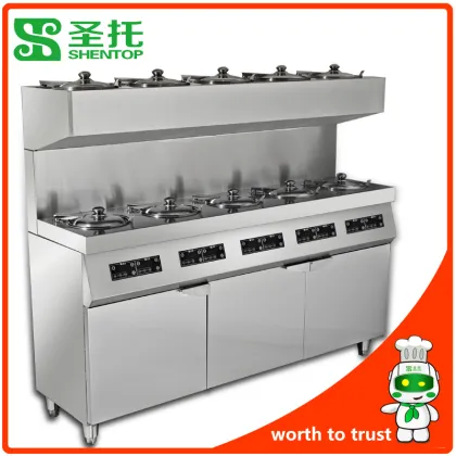 Shentop BST-B10 rice clay pot cooking machine clay pot restaurant use clay pot cooking machine