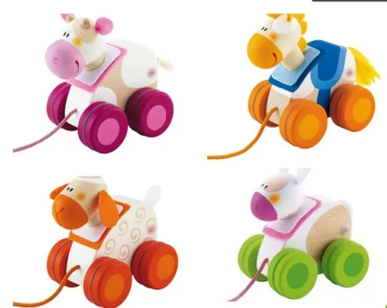Wooden Pull along Toy-PB022