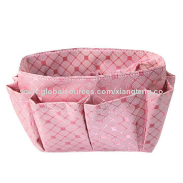 Polyester cosmetic bag, storage, toiletry mesh PVC nylon