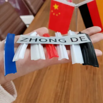 High Quality Hot Selling C2 PU Material Red White Wipers for Steel Telescopic Cover