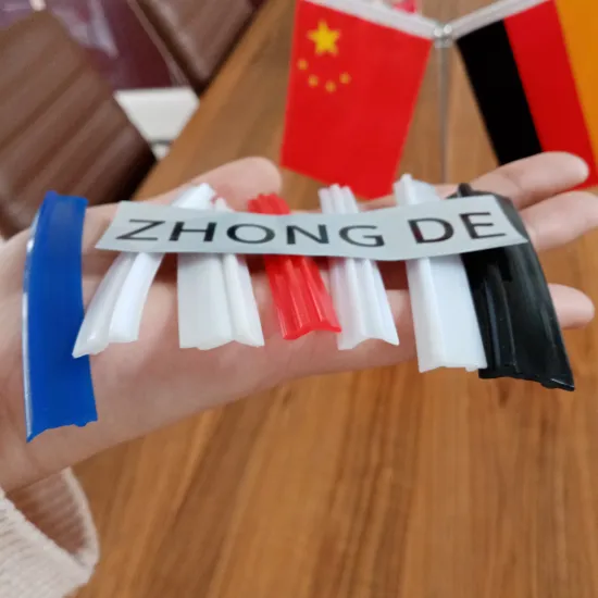 High Quality Hot Selling C2 PU Material Red White Wipers for Steel Telescopic Cover