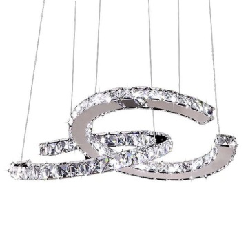 Modern Double C LED Suspension Lamp