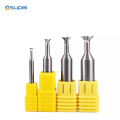 Solid Carbide 4Flutes Coated Dovetail Milling Cutter