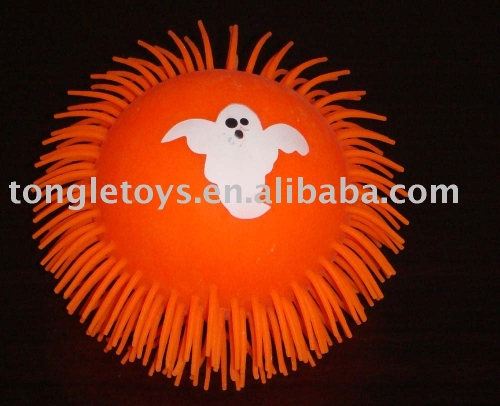 5inch Halloween Puffer Ball ,face with assorted expressions