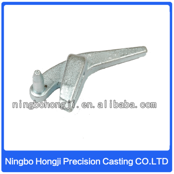 China Popular high quality Metal Handle, Die Casting Parts Steel Pipe Fittings