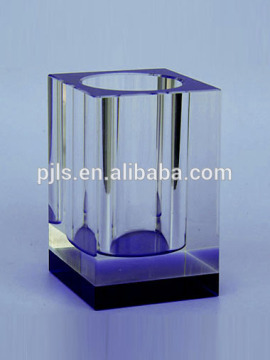 Newest Design Blue Colorful Mesh Metal Magnet Single Office Desk Pen Holder