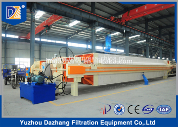 High pressure industrial water filter press