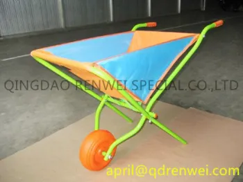 New coloful folding wagon garden wheelbarrow