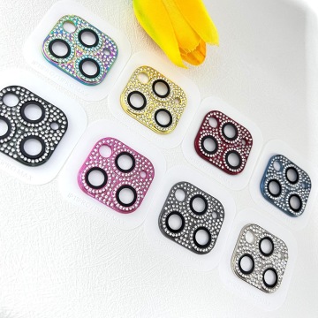 Pelindung Skrin Lensa Glitter Diamond Luxury untuk iPhone 14/12/13/11 Pro Max