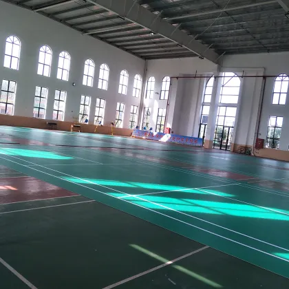 Enlio Vinyl Badminton Floor sports floor