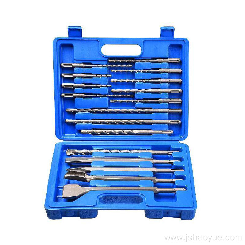 SDS Plus Hammer Drill Bits Set & Chisels