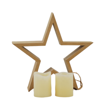 hot selling battery operated waved candle