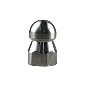 High Pressure Washer Accessory: BSP 3/8" Inlet 3+1 Nozzle Hose Sewer Nozzle with Jamming Pipeline Solution