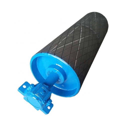Rubber Lagging Drum Driving Conveyor Pulley Mining Industri