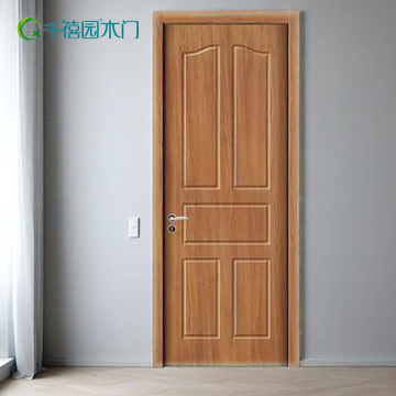 Classic Wooden Room Door with Minimalist Design
