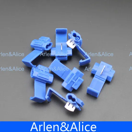 100 pcs Wire terminals quick wiring connector cable clamp AWG 18-14