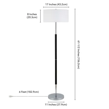 Modern European Retro Nordic Creative Floor Lamp for Bedroom and Living Room