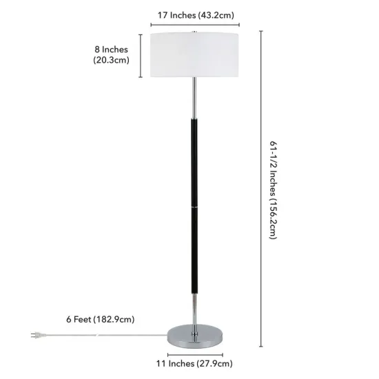 Modern European Retro Nordic Creative Floor Lamp for Bedroom and Living Room