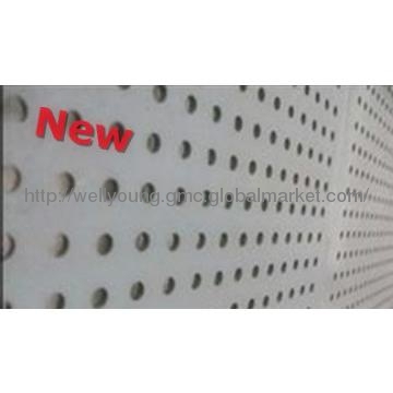 new design round hole perforated gypsum board