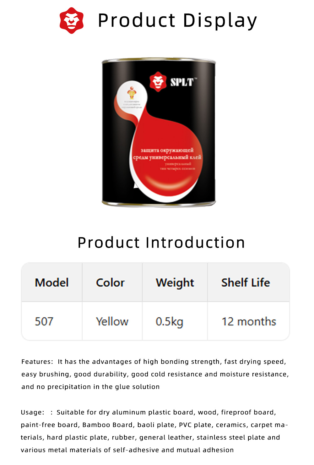 All-Surface Bonding Glue for Metals Panels X