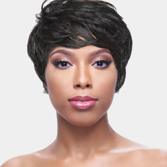 Glueless Short Cheap Wholesale Vendors Brazilian Natural Pixie Cut 10A Wig For Black Women 100% Natural Raw Human Hair Wigs